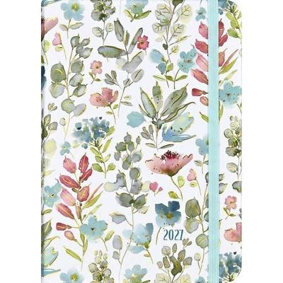2027 Floral Watercolor Weekly Planner (16 Months, Sept 2026 to Dec 2027)