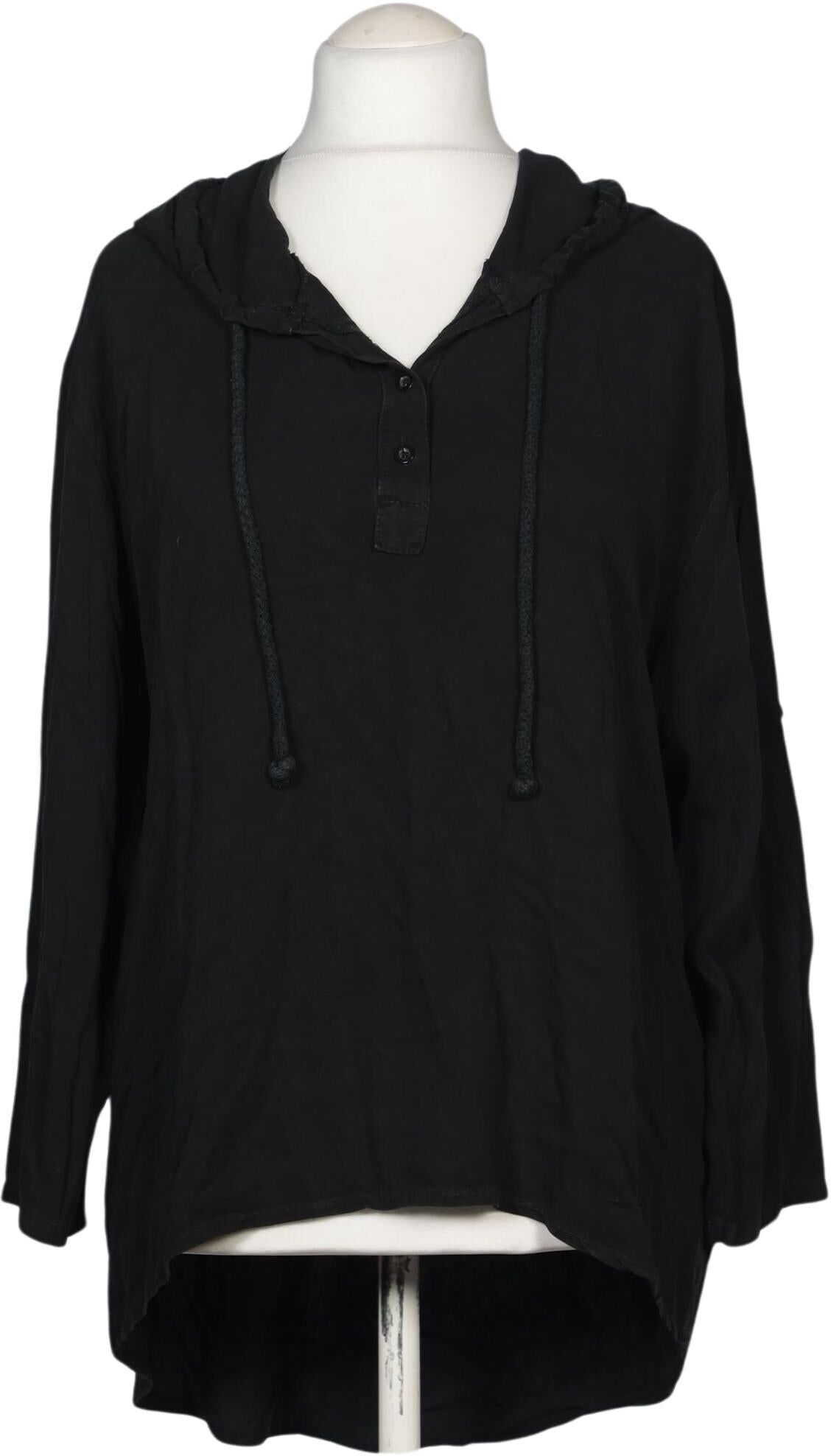 BON A Parte Damen Bluse, Schwarz, Gr. L, Viskose - Second Hand
