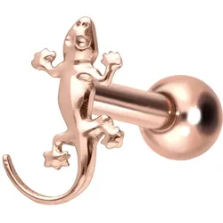 Titan Ohrpiercing mit Innengewinde GECKO