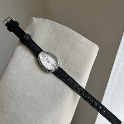 Inspire Essentials Scarlet Serpent Luxury Women Red Leather Strap Quartz Watch d