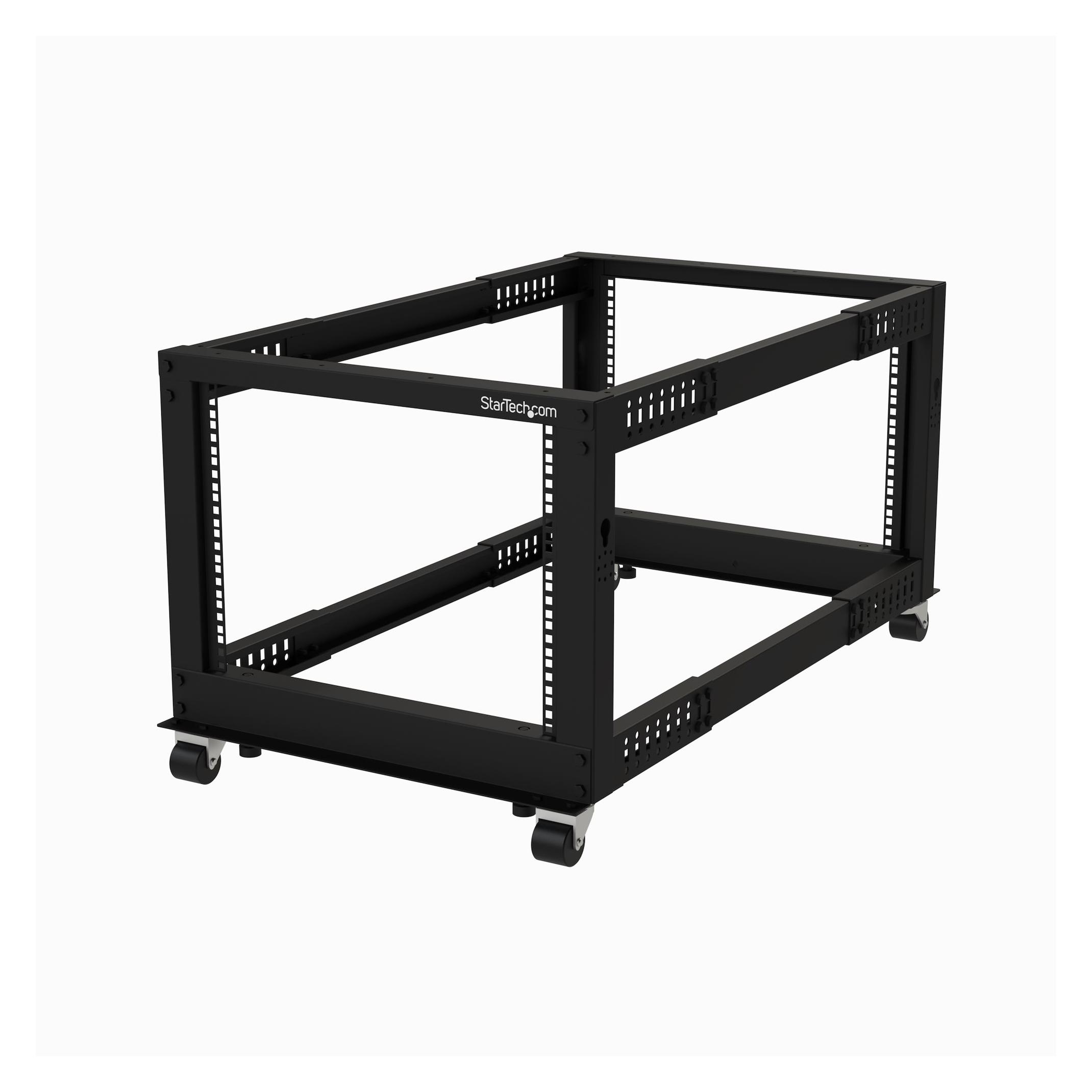 StarTech 4POSTRACK8U (8 HE, 19 Zoll Rack) (4POSTRACK8U)