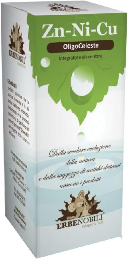 ERBENOBILI Srl OLIGOCELESTE ZINCO/NICHEL/RAME