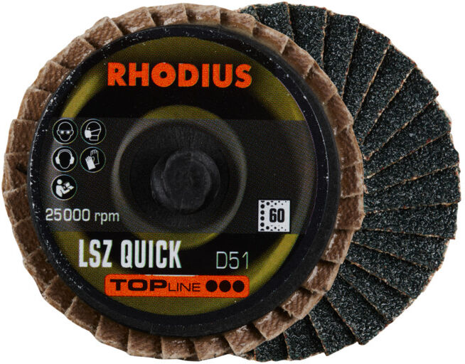 Disque à lamelles au zirconium Rhodius LSZ QUICK (303931)