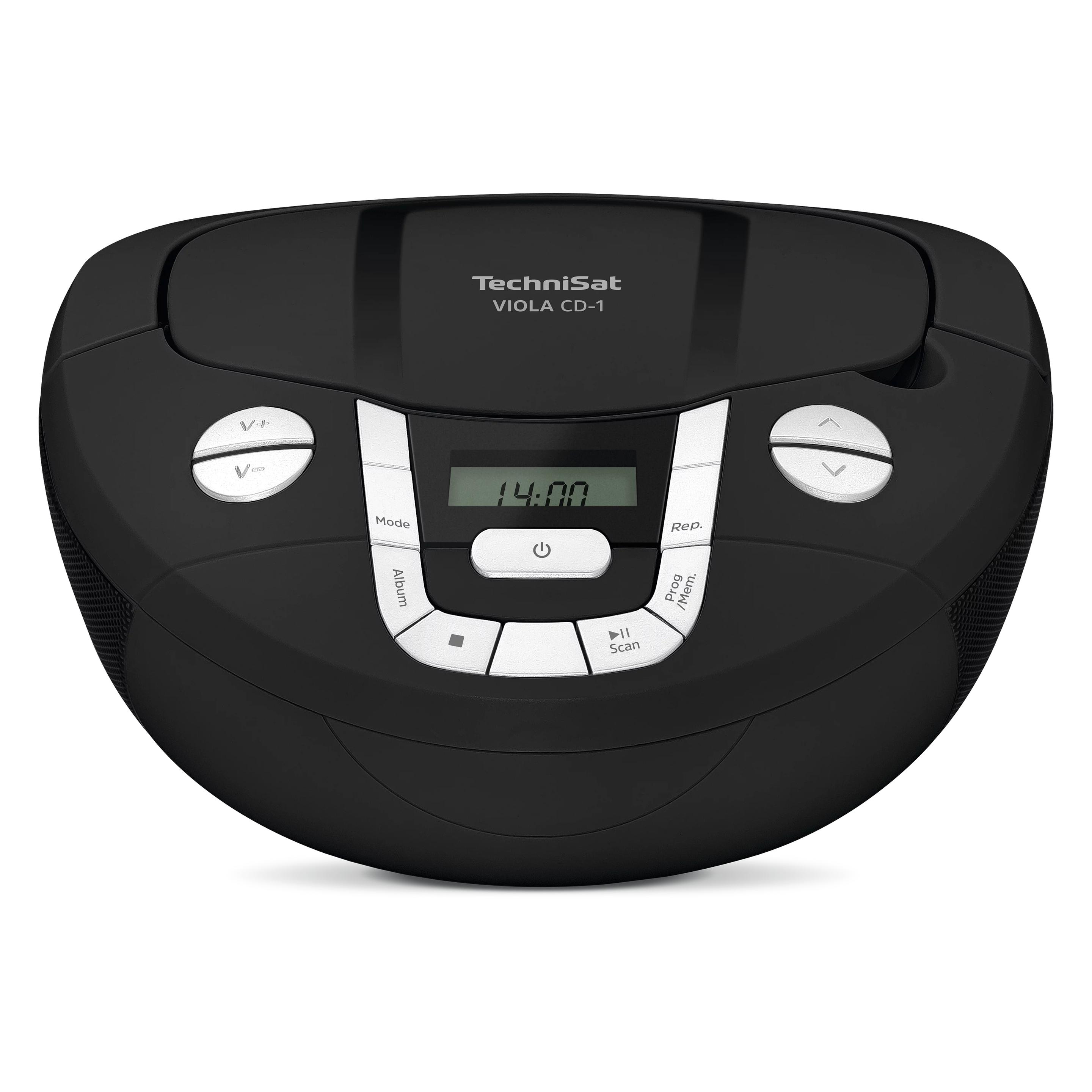 TechniSat Boombox Viola Cd-1 Schwarz (828 g) (?0000/2980)