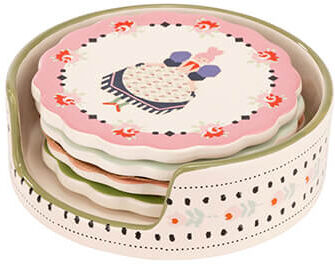 Cath Kidston Spring Birds Coaster Set