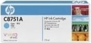 HP C8751A Cyan Original Ink Cartridge, Standardertrag, Cyan, Tinte auf Farbstoffbasis, 1 Stück(e)