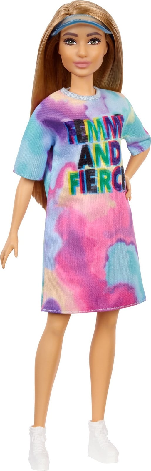 Barbie Fashionistas pop met tie-dye jurk