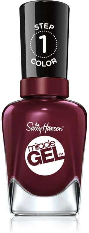 Sally Hansen Miracle Gel™ vernis à ongles gel sans lampe UV/LED teinte 480 Wine Stock 14,7 ml