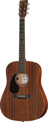 Martin Guitar D-10E-01 Sapele LH Naturel