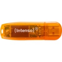 Rainbow Line 64 GB, USB-Stick orange, USB 2.0