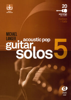 Edition Dux Acoustic Pop Guitar Solos 5