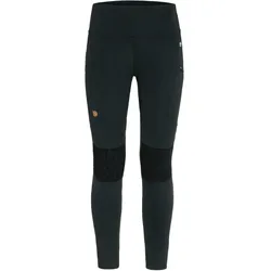 Fjällräven, Damen, Outdoorhose, Women's Abisko Trekking Tights HD (M), Schwarz