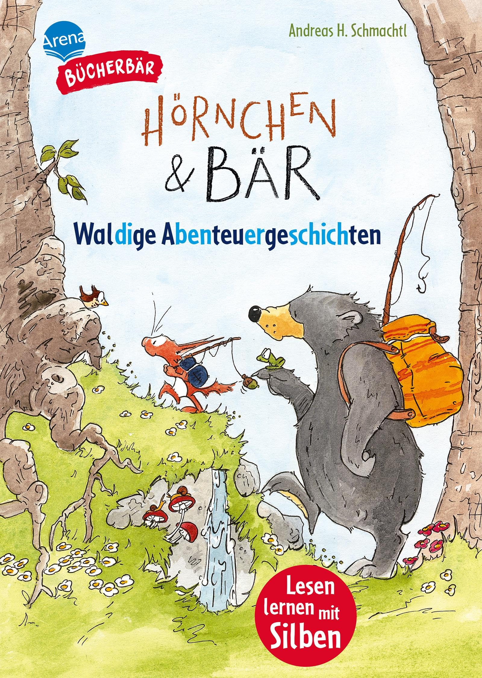 Schmachtl, Andreas H. - Hörnchen & Bär. Waldige Abenteuergeschichten: Bücherbär: Erstlesebuch; Quirlige Waldabenteuer für die 1. Klasse, mit Silbentrennung zum leichteren ... (Der Bücherbär: Lesen lernen mit Silben) - Preis vom 09.10.2026 07:28:09 h