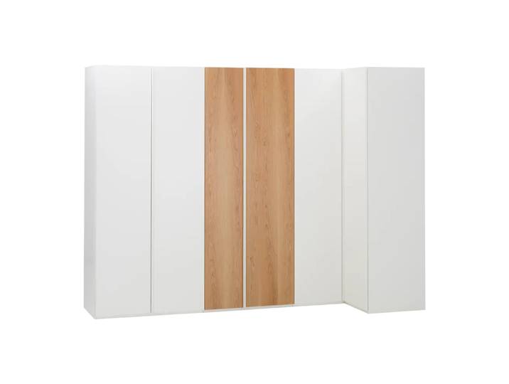 Eckschrank Dress-Room Twist, Johann Jakob, reinweiss, Holz