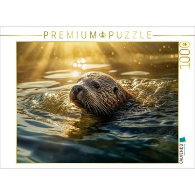 CALVENDO Puzzle Bad in der Sonne | 1000 Teile Lege-Größe 64x48cm Foto-Puzzle für glückliche Stunden