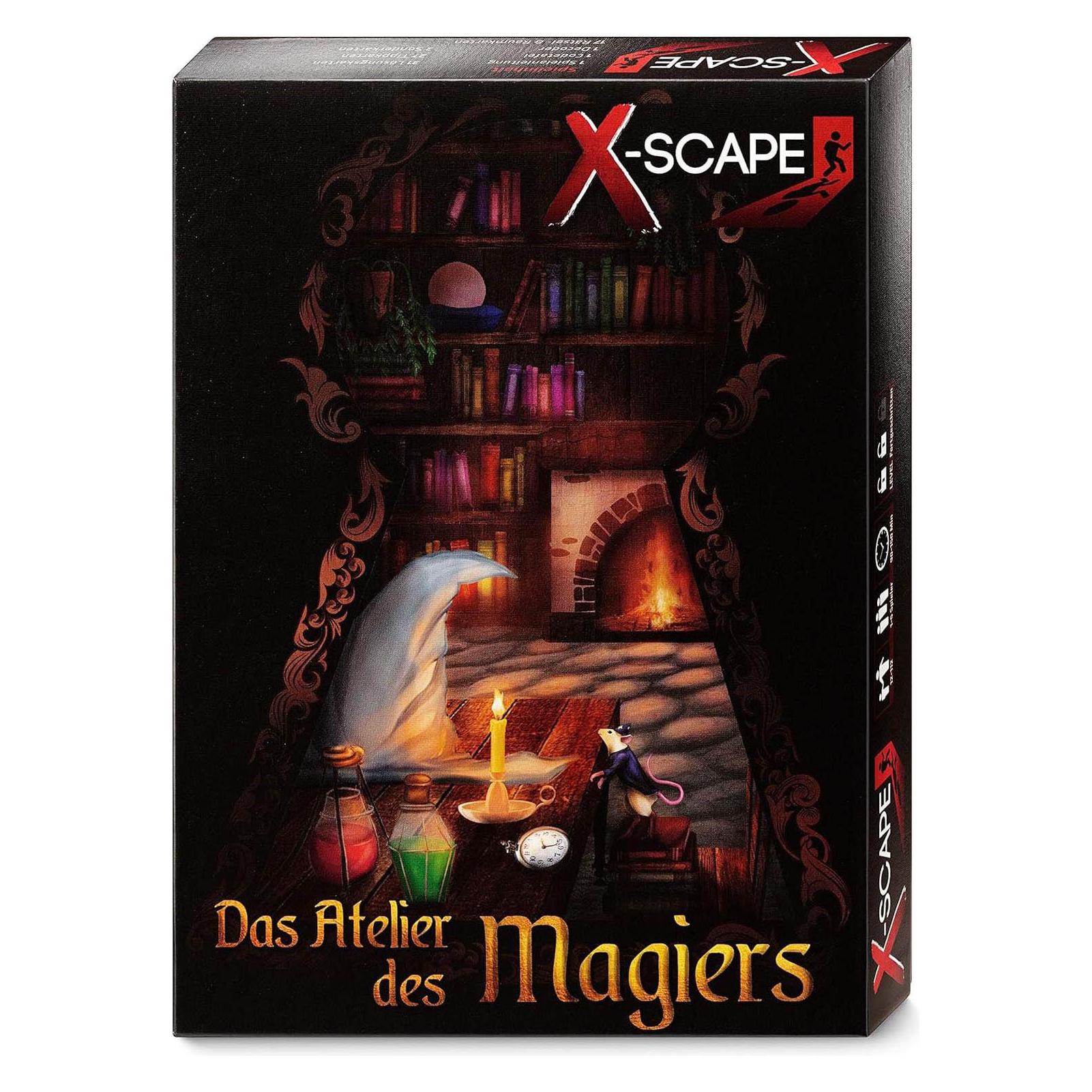 X-scape Das Atelier des Magiers - Escapespiel (Deutsch, 1 - 5 Spieler) (MBT00001)