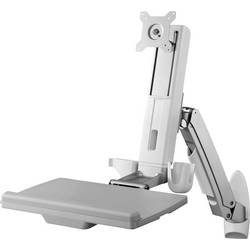 nVent SCHROFF SCHROFF Verstellbarer Monitorarm mit Tas Monitorhalterung 1 Display(s) Silber Höhenverstellbar, Tastaturablage, Drehbar, Neigbar 60118563