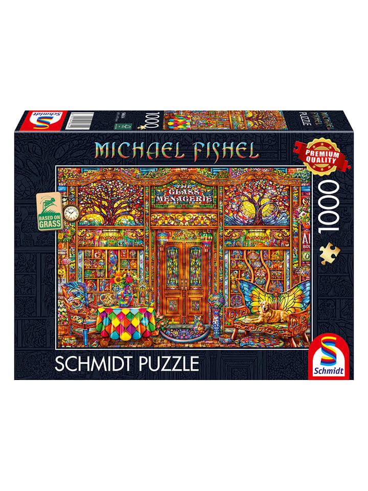 Schmidt Spiele 1.000tlg. Puzzle "Glas-Menagerie" - ab 12 Jahren - onesize