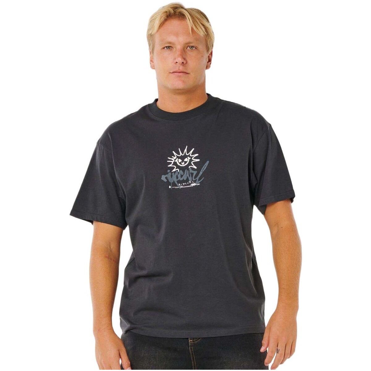 RipCurl Inner Visions Rotten SUN Tee washed black (8264) M 0XUMTE-8264-M