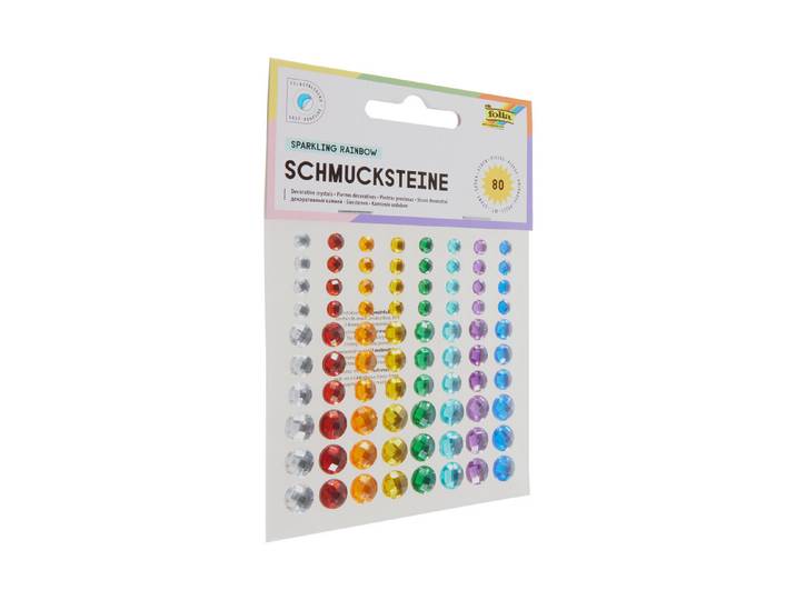 Folia Schmucksteine Selbstklebend Sparkling Rainbow