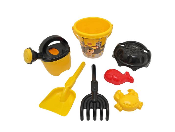 Sandspielzeug Set 7-teilig bunt