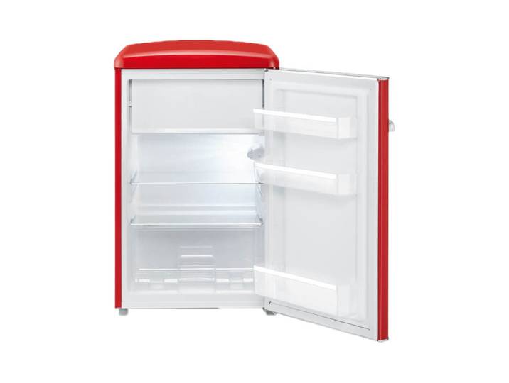 Severin RKS8830 Kühlschrank Rot rechts