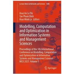 Modelling, Computation and Optimization in Information Systems and Management Sciences, Fachbücher von Tao Pham Dinh, Hoai Minh Le, Hoai An Le Thi