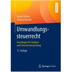 Brähler:Umwandlungssteuerrecht, Fachbücher von Gernot Brähler