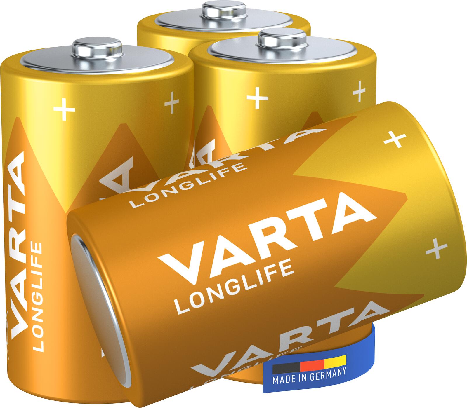 VARTA Longlife D Folie 4 04120101304