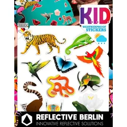 Reflective Berlin Reflexaufkleber K.I.D. Jungle