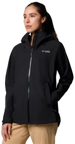 Columbia Sportswear Columbia Northwest Explorer 3L Shell Womens, Black L