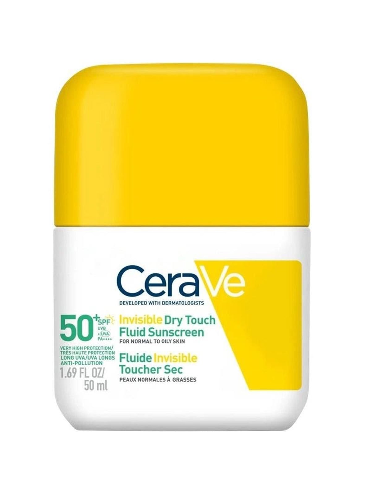 CeraVe Invisible Dry Touch Fluid Sunscreen SPF 50+
