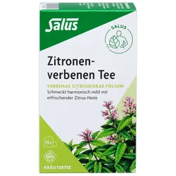 Zitronenverbene Tee Bio Salus Filterbeut 15 St