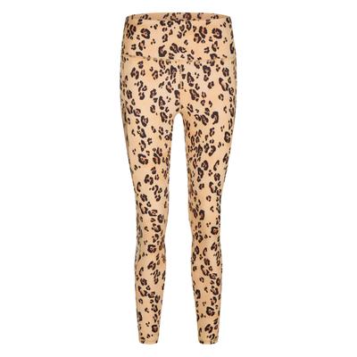 Leggings FABLETICS "Fabletics LEGGINGS ON-THE-GO LEGGING", Damen, Gr. XXL, N-Gr, beige (desert leopard), Obermaterial: 88% Polyester PES. 12% Elasthan EL., slim fit, Hosen Leggings, mit Leopardenmuster