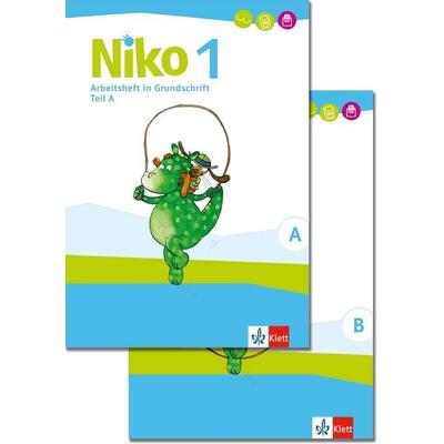 Niko 1. Paket: Arbeitsheft in Grundschrift, Grundschriftlehrgang Klasse 1, Set von , Klett Schulbuchverlag, 978-3-12-310675-0