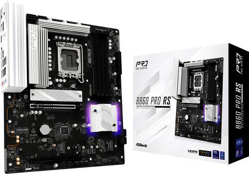 ASRock B860 Pro RS Mainboard Sockel (PC) Intel LGA 1851 Formfaktor (Details) ATX