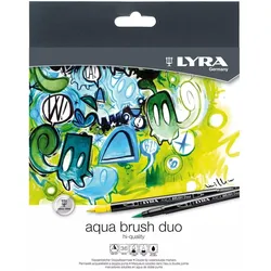 Lyra, Malstifte, Pack 36 Aqua Pinsel (36x)