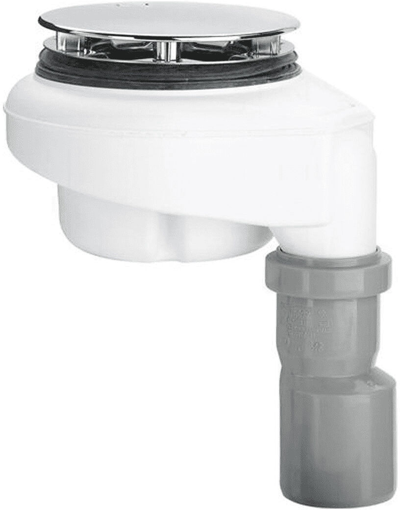Vitra Tempoplex garniture de vidange G576455 sortie verticale, sortie verticale, pour receveurs de douche