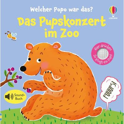 Welcher Popo war das? Das Pupskonzert im Zoo, Gebundene Ausgabe von , Usborne, 978-1-03-570280-0