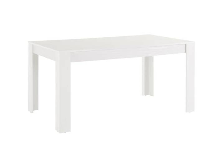 Lynn Esstisch aus MDF in Weiß, 160 x 90 x 75 cm, großer Esstisch für bis zu 8 Personen, FSC-zertifiziertes Holzmaterial, moderner Küchentisch für Esszimmer und Wohnbereich