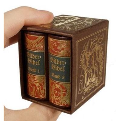 Bilderbibel, 2 Bde. (Miniaturausgabe), Gebundene Ausgabe von , Miniaturbuch, 978-3-86184-061-9