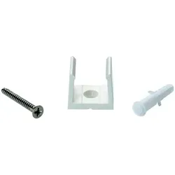 Rutec Zubehör für Outdoor LED Strip VARDAflex ECO AC (RU-S7493X) - Montageklammer, UV-beständig, weiß RU-74996