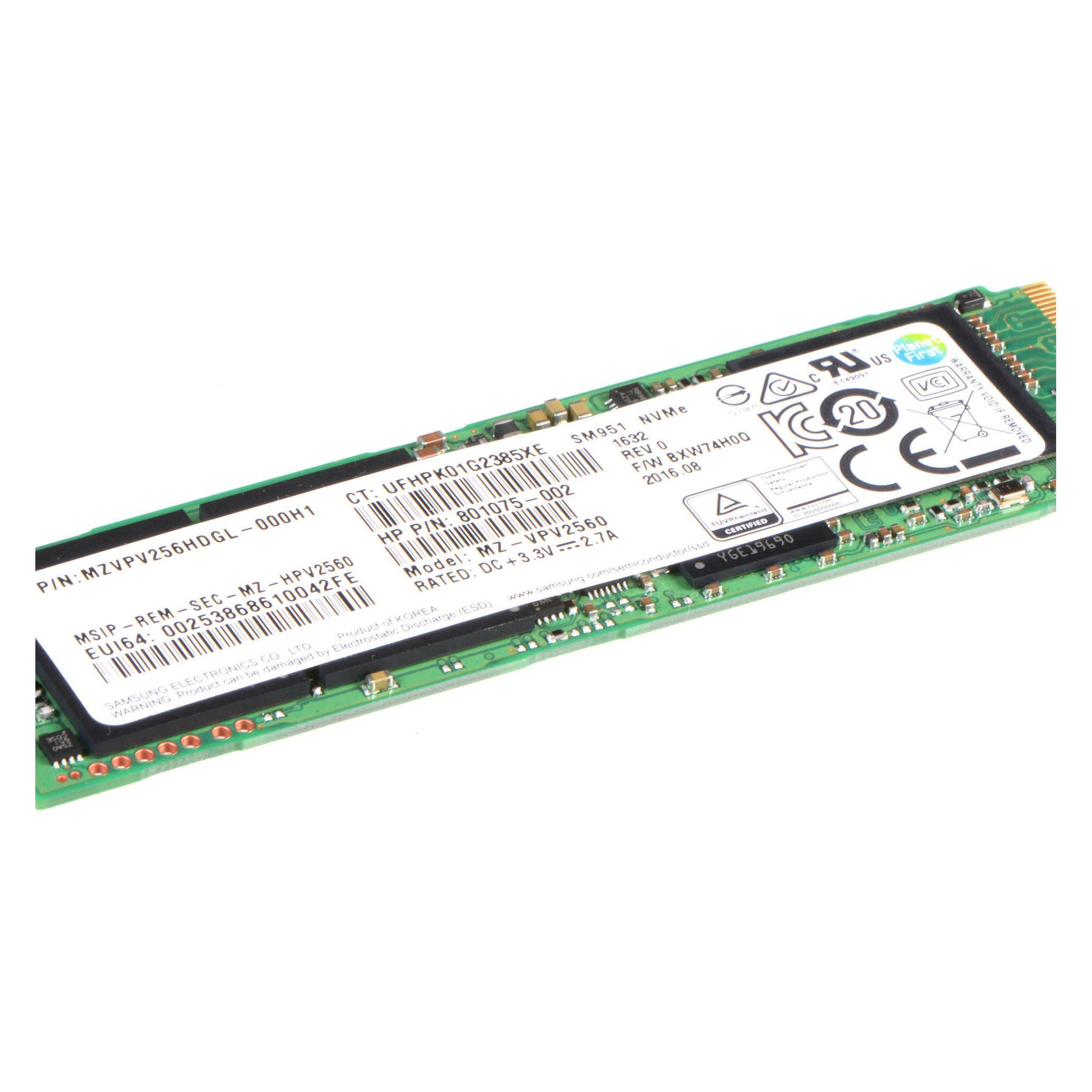 Lenovo 256G PCIe 3x4 (256 GB, M.2) (02HM102)