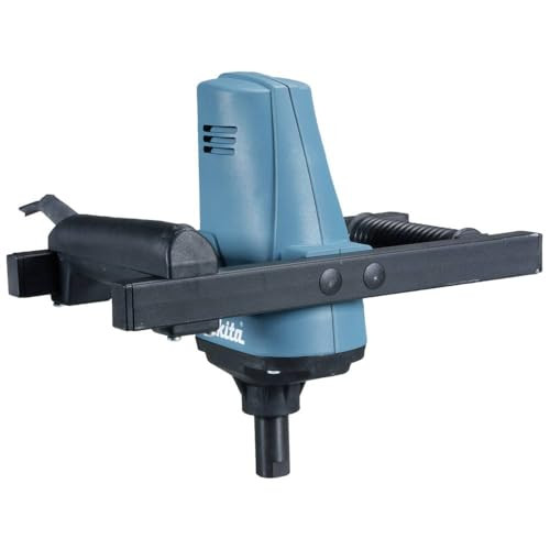 Makita UT1200 roerapparaat voor verf en coating, zwart/blauw, 12 cm
