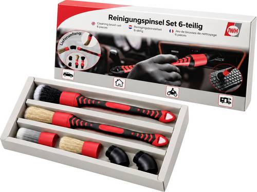 IWH 253 Reinigungspinsel Rot 1 Set