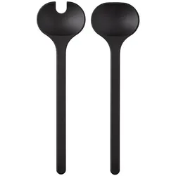MEPAL 105940041100 Salatbesteck Silueta Kunststoff nordic black,2teilig
