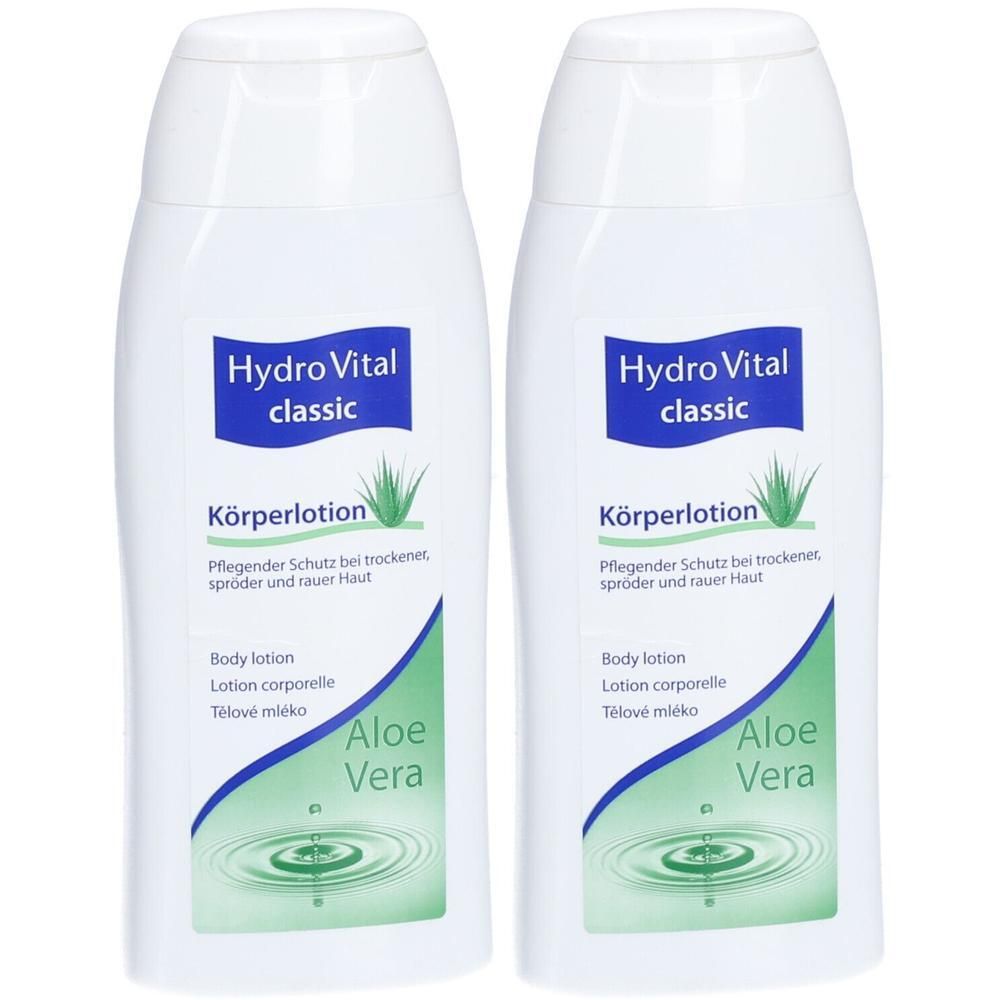 Hydrovital classic Körperlotion Aloe Vera 2x 2x200 ml Körperpflege