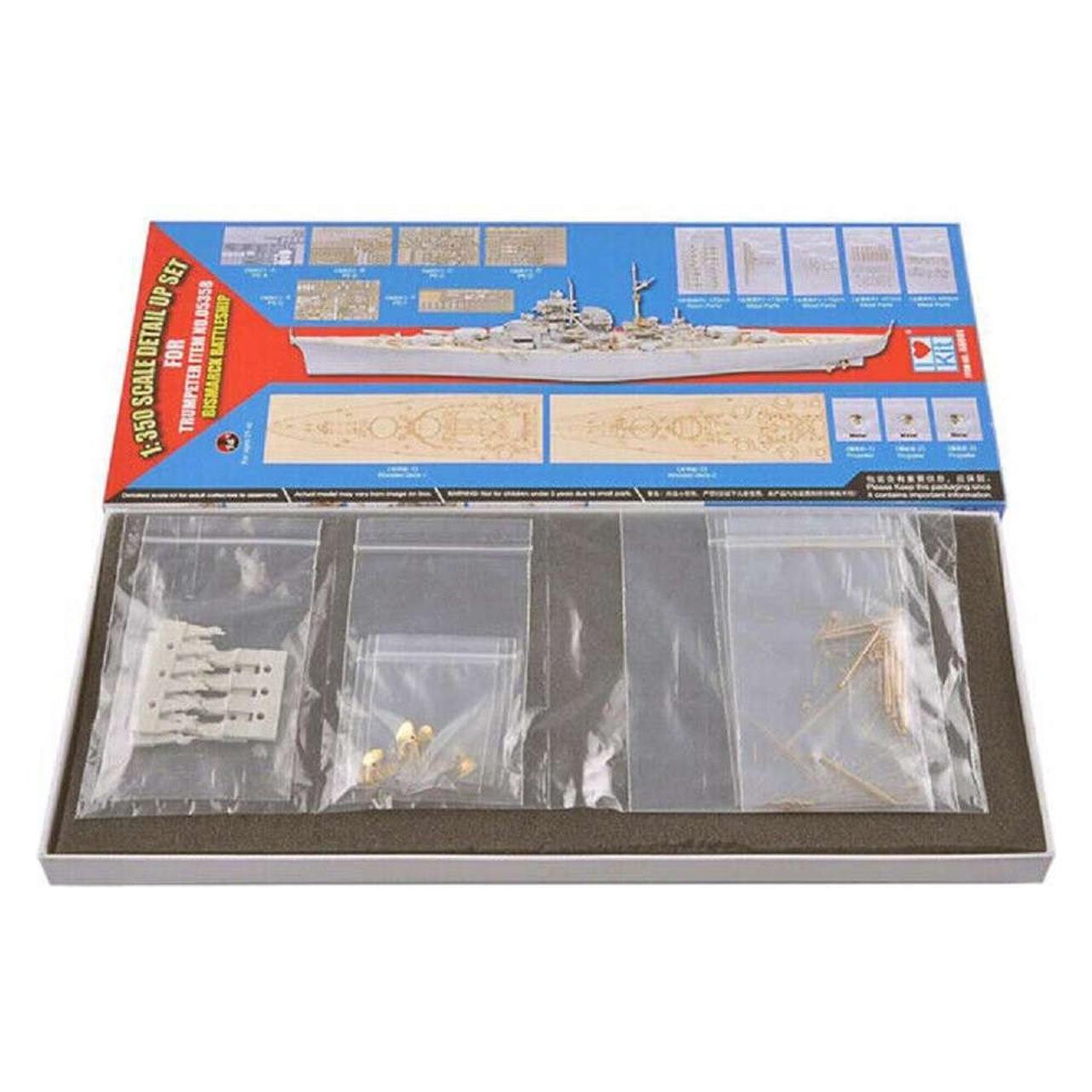 Trumpeter BISMARCK 1941 DETAIL UP SET for 05358 (66601)