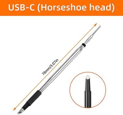 Uplift Essentials USB Soldering Iron Kit With Adjustable Temperature And Type C Interface usb c