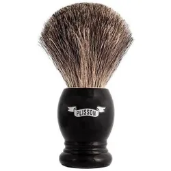 Plisson 1808, Rasierschaum + Rasiergel, Essentiel Gris Russie Noir (Rasierpinsel)